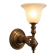 splendid and enormous wall-mounted torch hand torch solid bronze Arlus devol