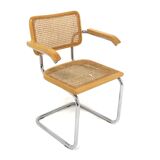 B64 armchair, Marcel Breuer, Italy, 1990