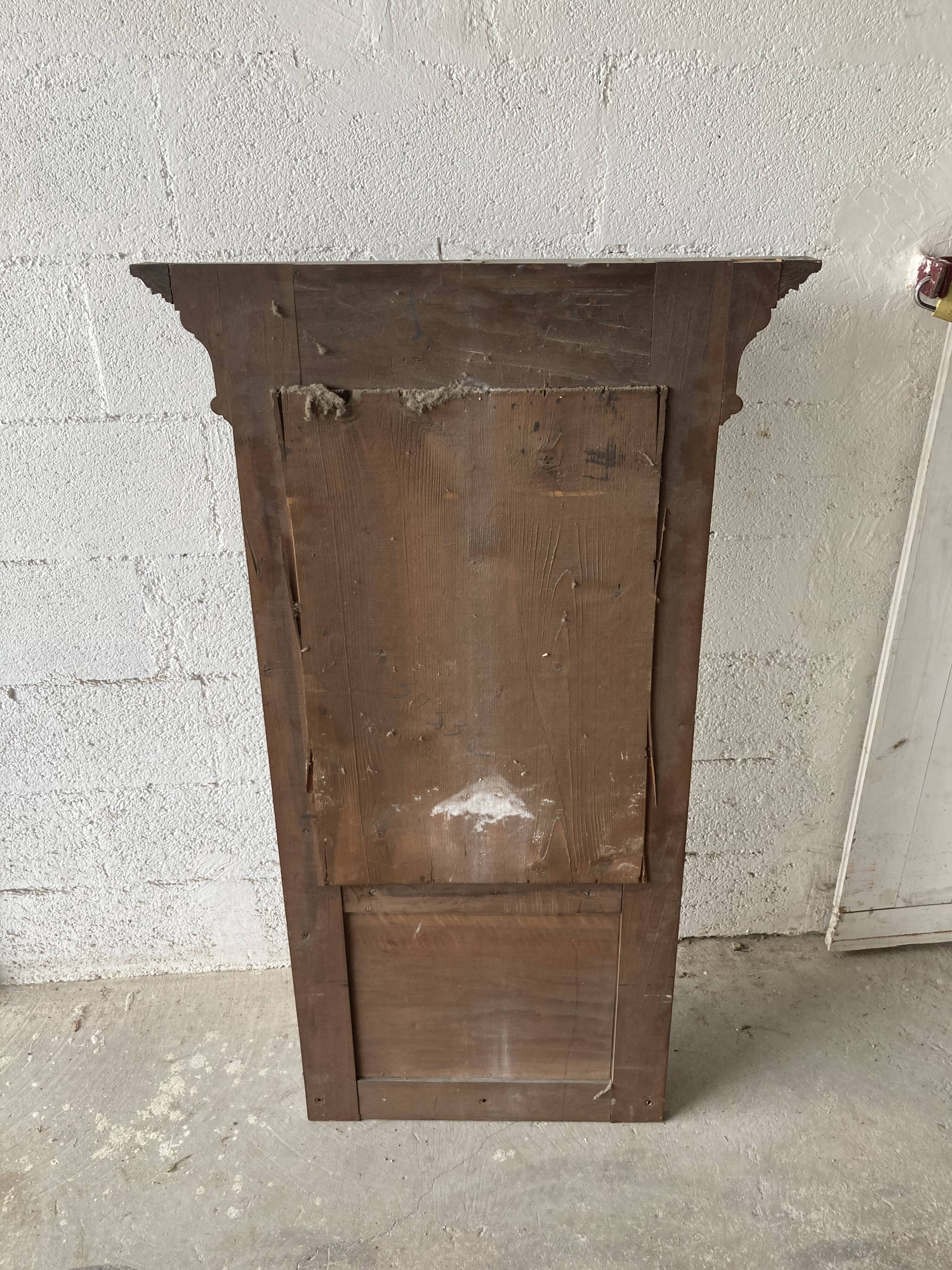 Cloakroom Coat rack with vintage mirror