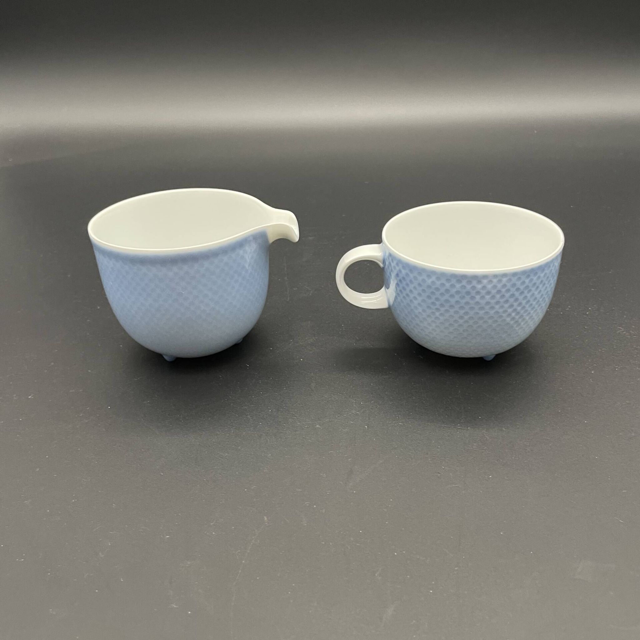 Rosenthal Century – Tapio Wirkkala – Pastel blue cup and milk jug –