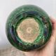 Vallauris 1950 Jordan Foucard vase in green ceramic