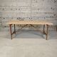 Pine garden table