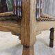 Antique Art Deco (Haagse School) planter with tiles / wood  (Holland)