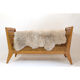 Children's bed or crib with wicker décor, 1960-1970.