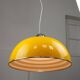 Rare Large Yellow Space-age Pendant from Guzzini, 1970s