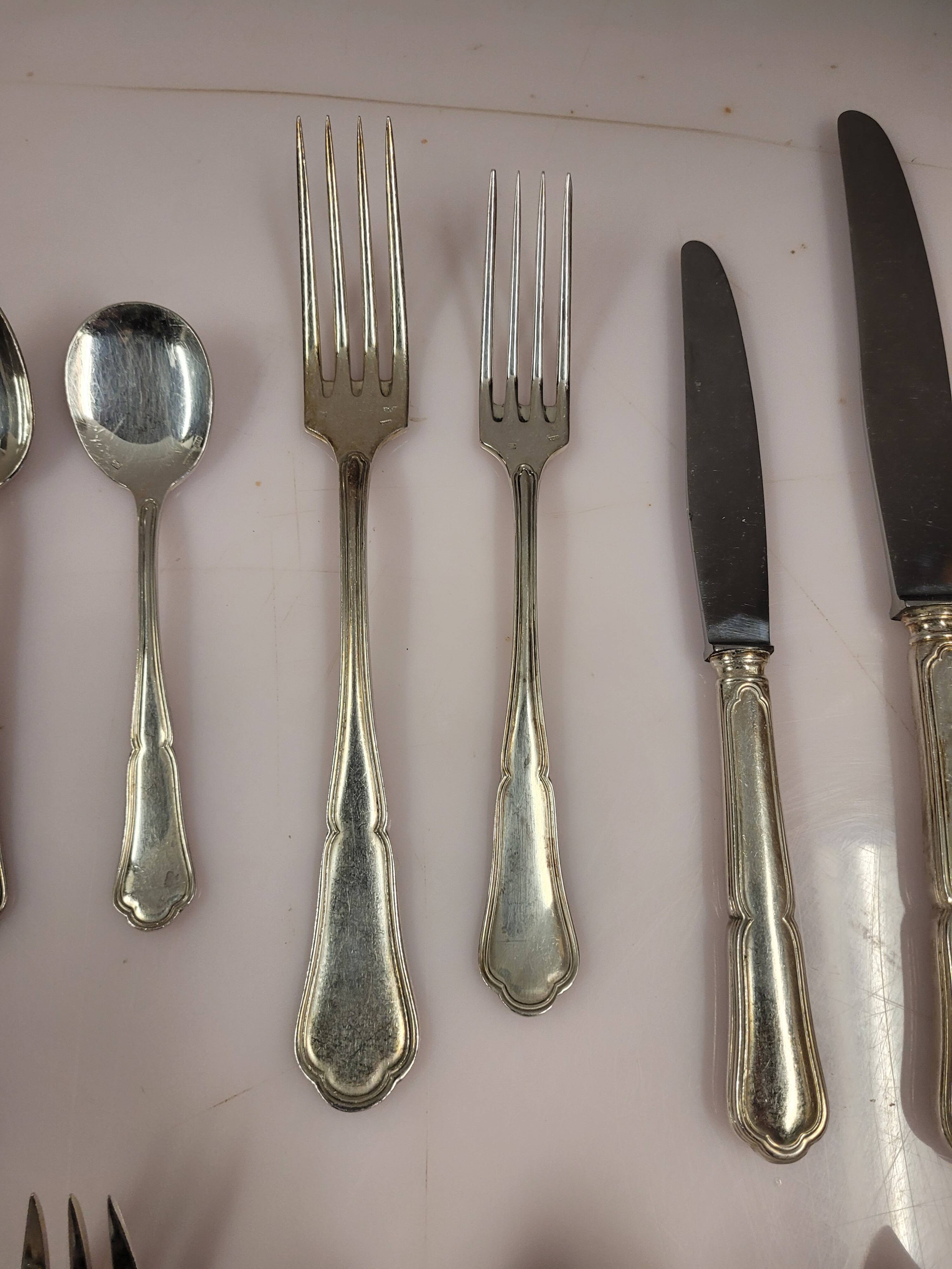 Cutlery set 170 pieces in chrome metal Goldsmith Chrysalia