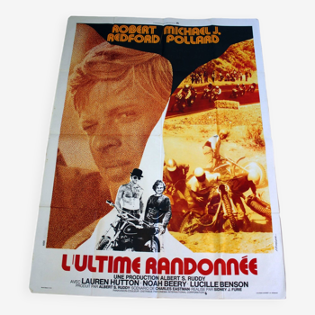 Original cinema poster "The Ultimate Hike" 1970 Robert Redford 120x160 cm