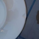 Dessert plates with flowers