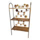 Gilded étagère, French, 1960s