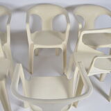 Set de 6 fauteuils Stamp 3000