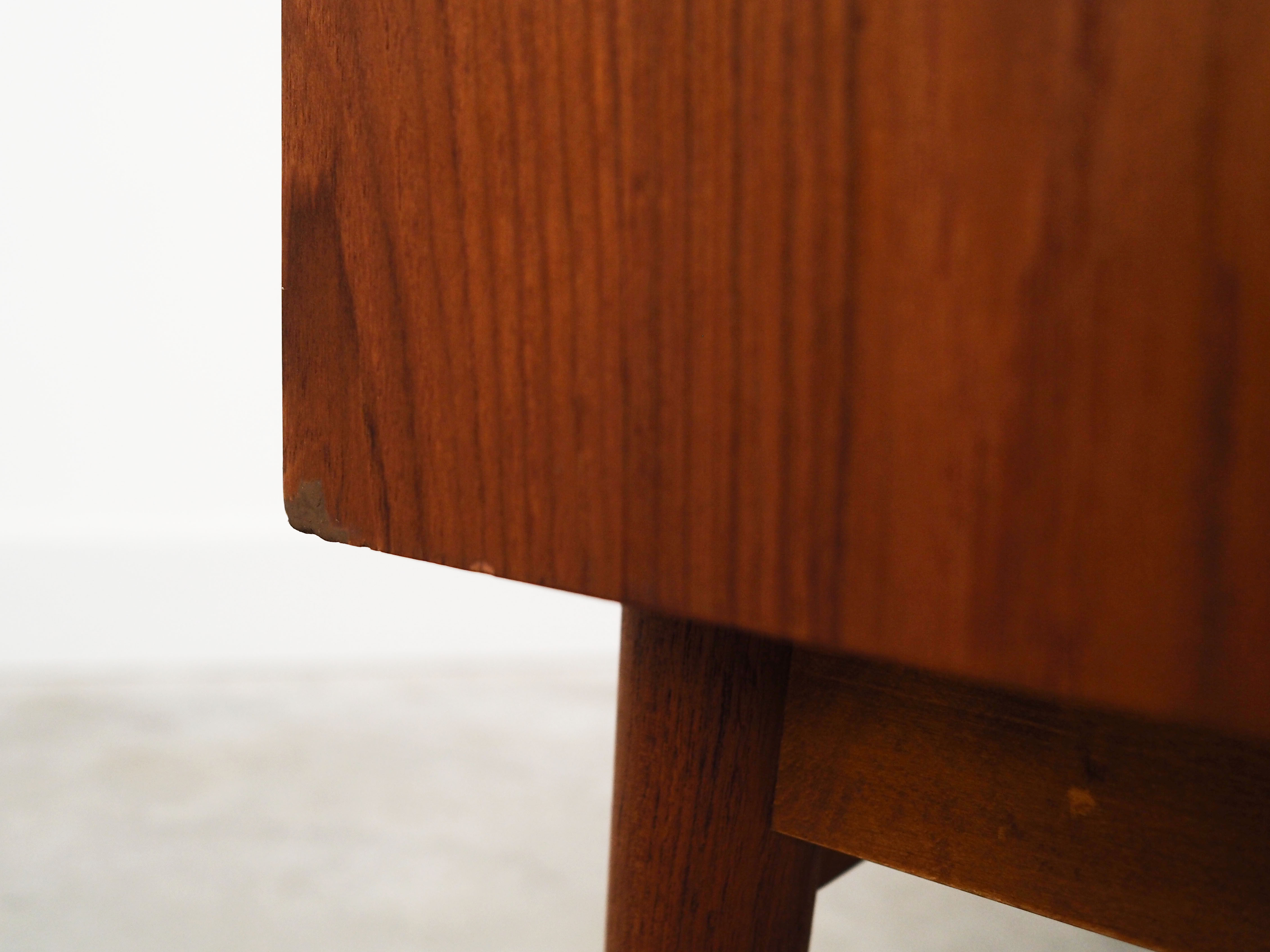 Teak bookcase, Danish design, 1960s, designer: Johannes Sorth, production: Bornholm