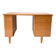 Vintage Scandinavian Formica Desk with 3 Drawers from the 70s