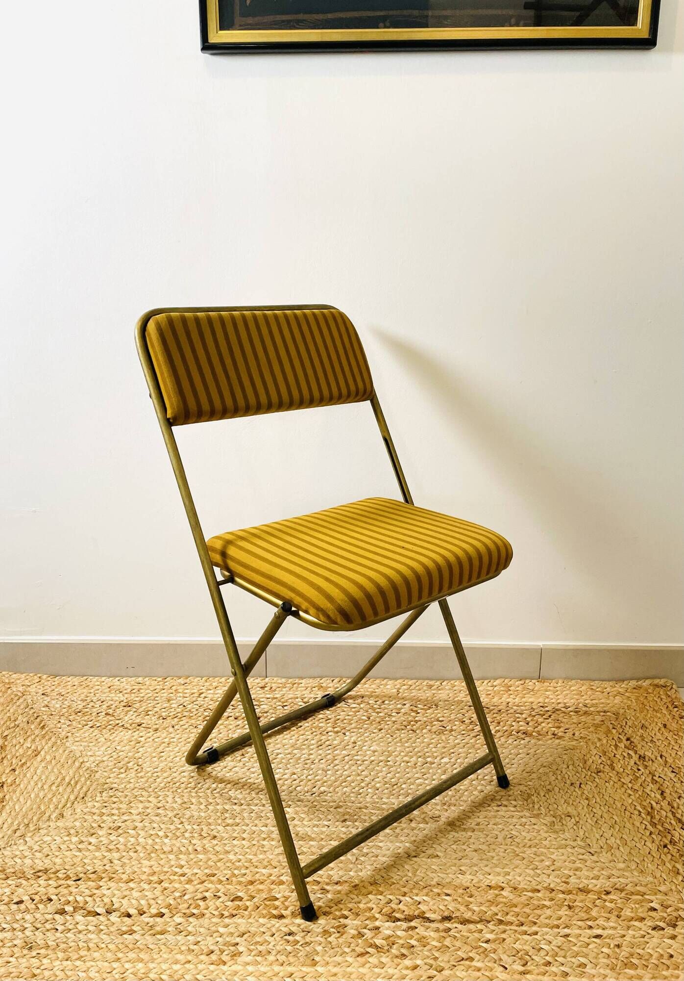 Lafuma Chair 1970s - Vintage Lafuma Folding Chair from the 1970s
