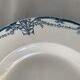Service 20 plates and 3 dishes blue earthenware Vaucluse U-C Sarreguemines Digoin