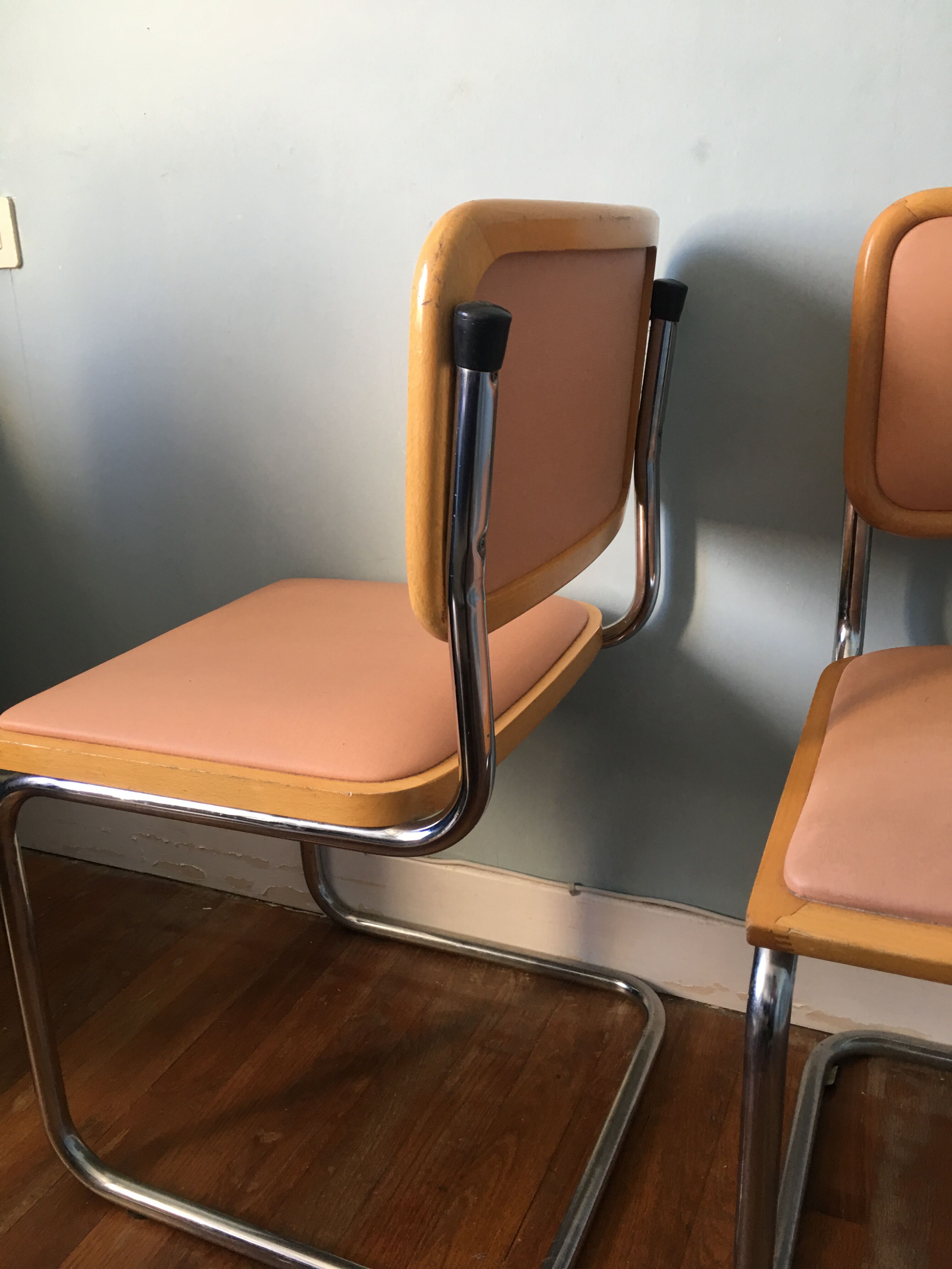 2 Cesca B32 chairs by Marcel Breuer