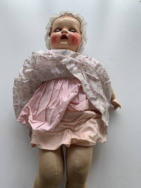 Poupon, collectible doll, Raynal, circa 1948, old and collector's
