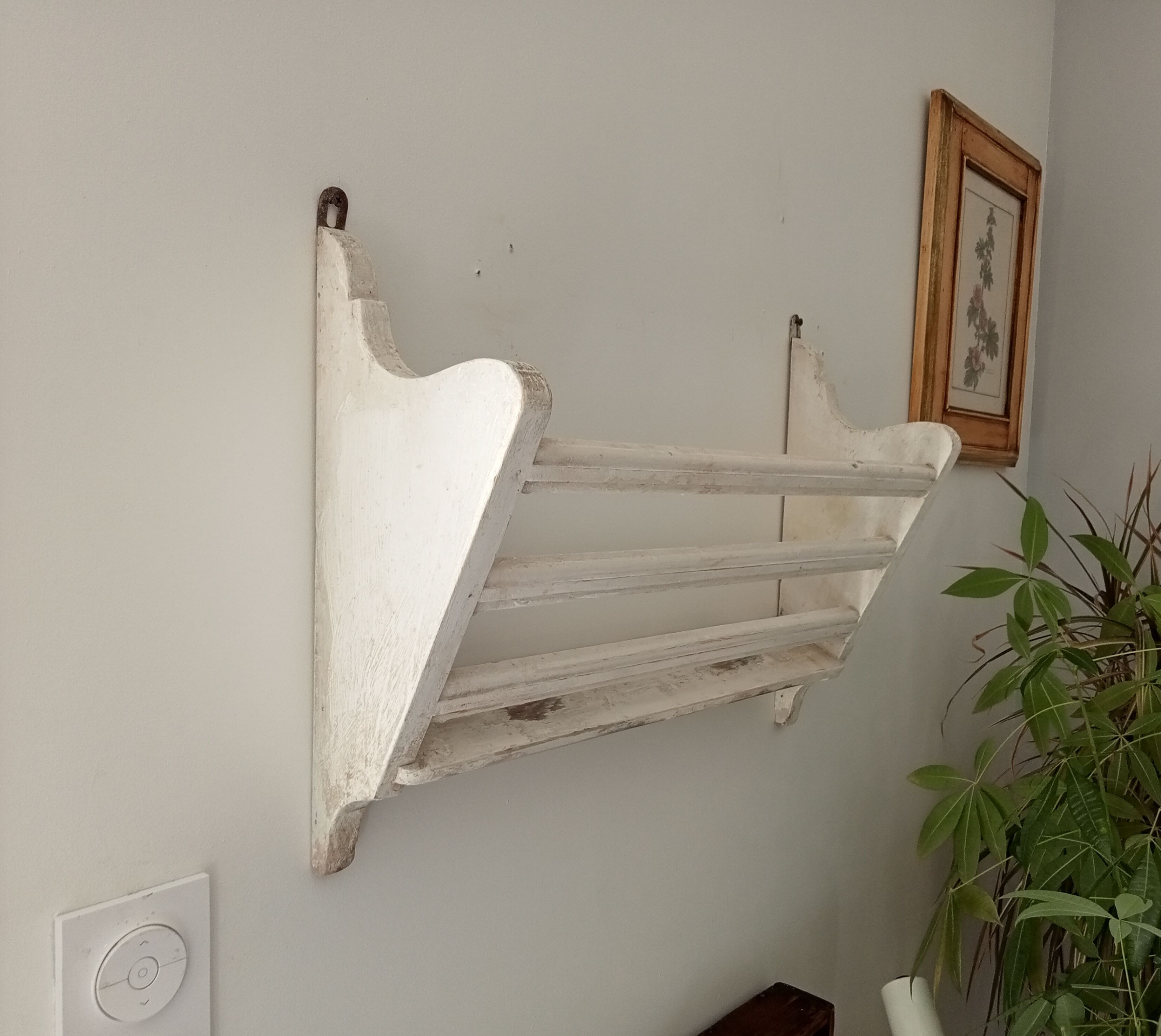 Old wall shelf