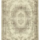 Tapis beige oriental unique en son genre fait à la main 166 cm x 275 cm - 38901