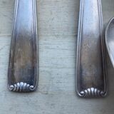 11 Silver metal tablespoons