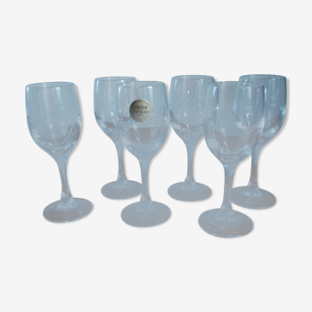 Viscount crystal liqueur glasses