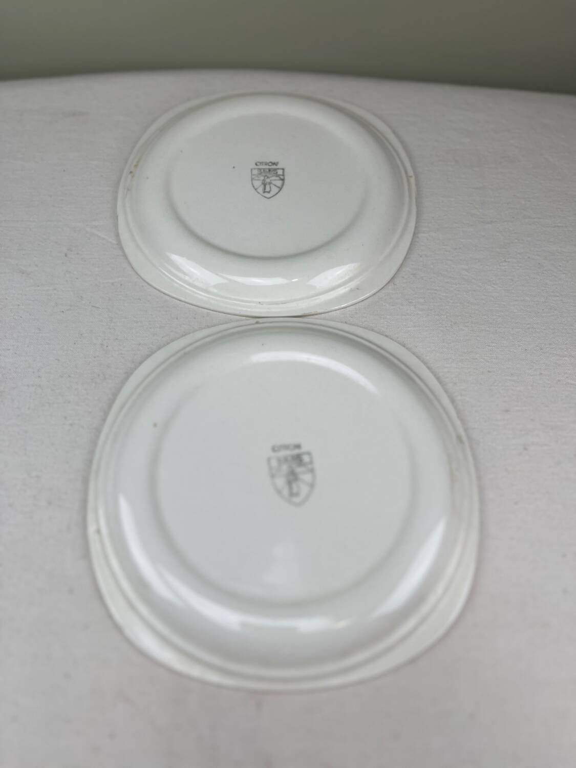 Assiettes « citron »