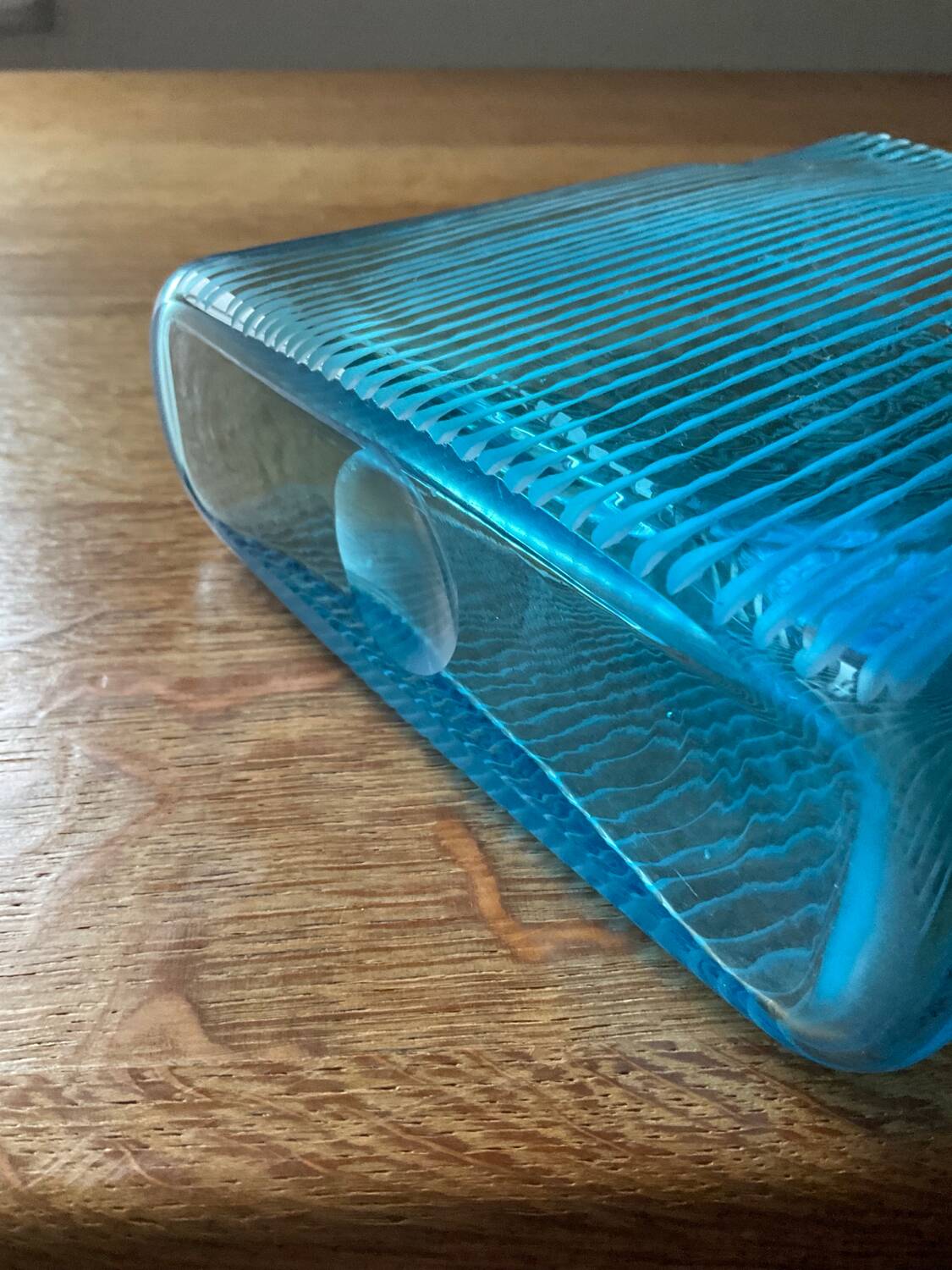 Vintage glass paste vase