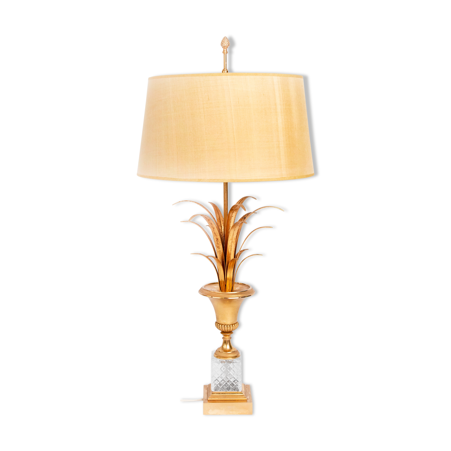 Brass table lamp