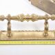 Pair of pull handles for a swing door / antique /