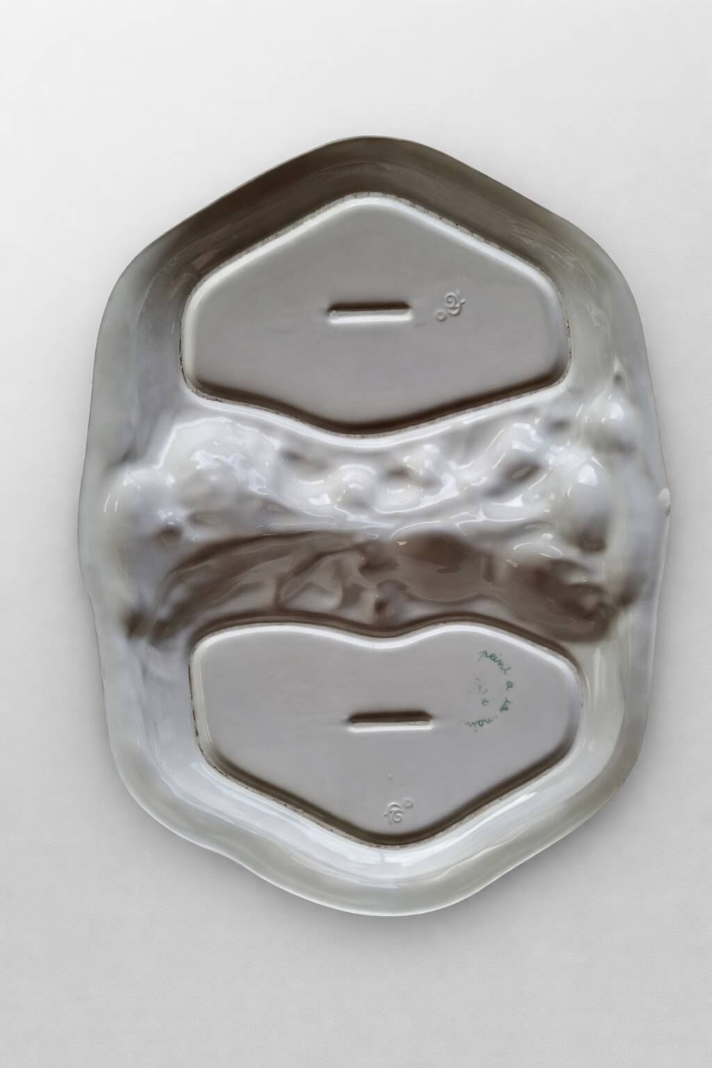 Large earthenware dish