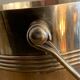 Gallia Christofle 1940 silver metal ice bucket