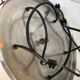5-light vintage 70s chrome cascade pendant light