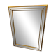 Deknudt Mirror Large Format with Triple Frame in Gold Wood Art Deco