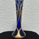 Théodore Legras - Art Nouveau Blue Gilded and Enameled Vase