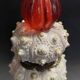 Cabinet of Curiosities globe with sea urchins phyllacanthus imperialis
