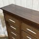 Oak cabinet from the early 20th century at support height.