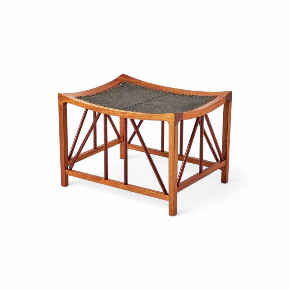 Tutankhamun stool in mahogany by Josef Frank