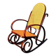 Rocking chair. Bent wood and cane.