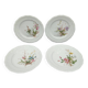 Set of 4 dessert plates Seltmann Weiden Bavaria Collection Marie-Luise
