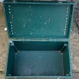 Caisse a outils vert sapin en bois