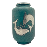 Vase wilhelm kate 'argenta' gustavsberg 1950
