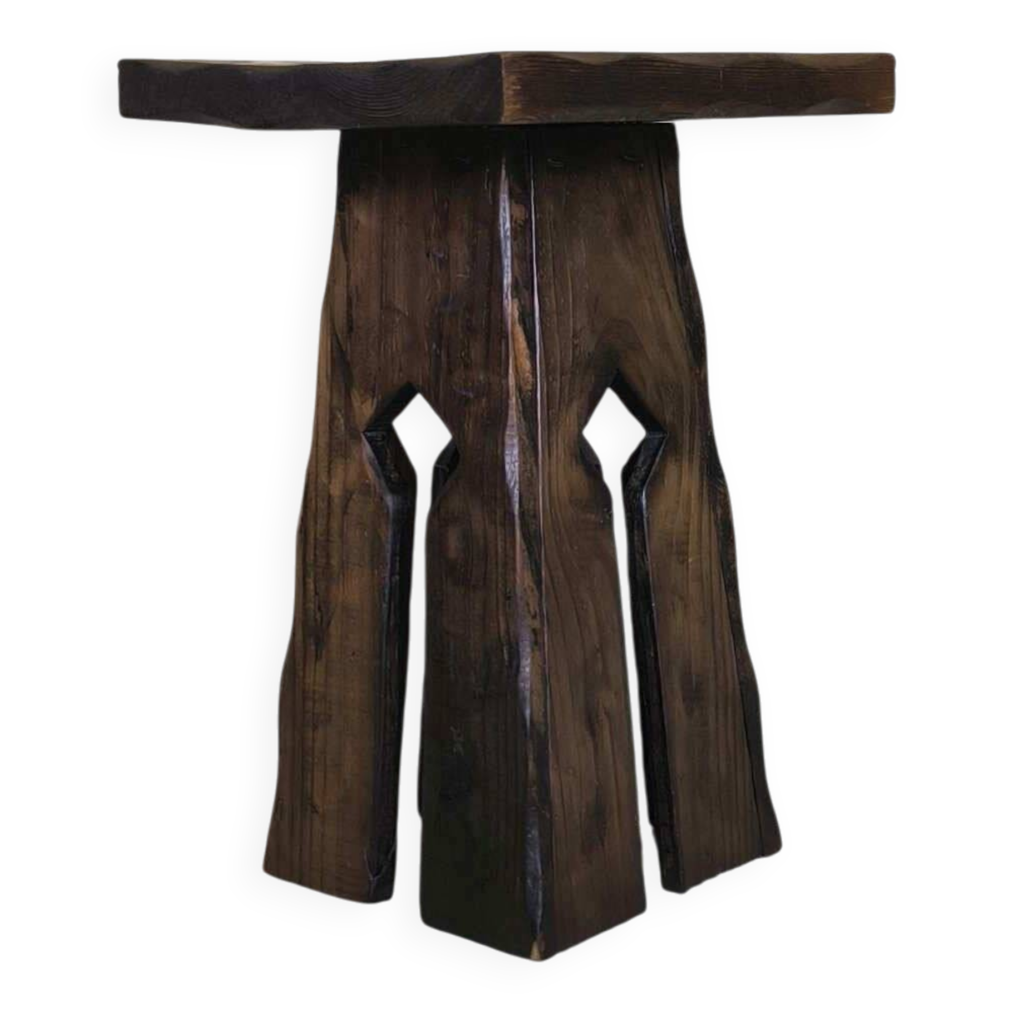 Vintage wooden stool