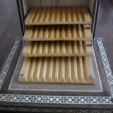 Cigarette box, musical in marquetry