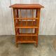 Rattan shelf