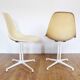 Pair of EAMES La Fonda fiberglass chairs 1970
