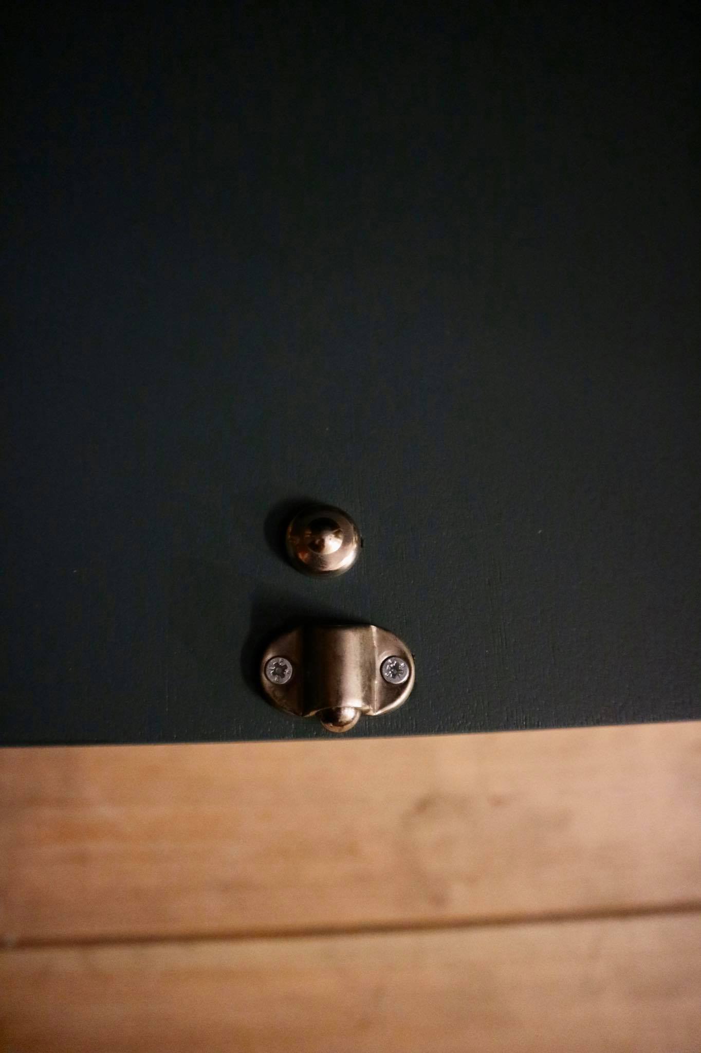 Pair of vintage bedsides