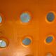 Iconic Italian design Orange Box Chair by Enzo Mari for Aleph Alantide