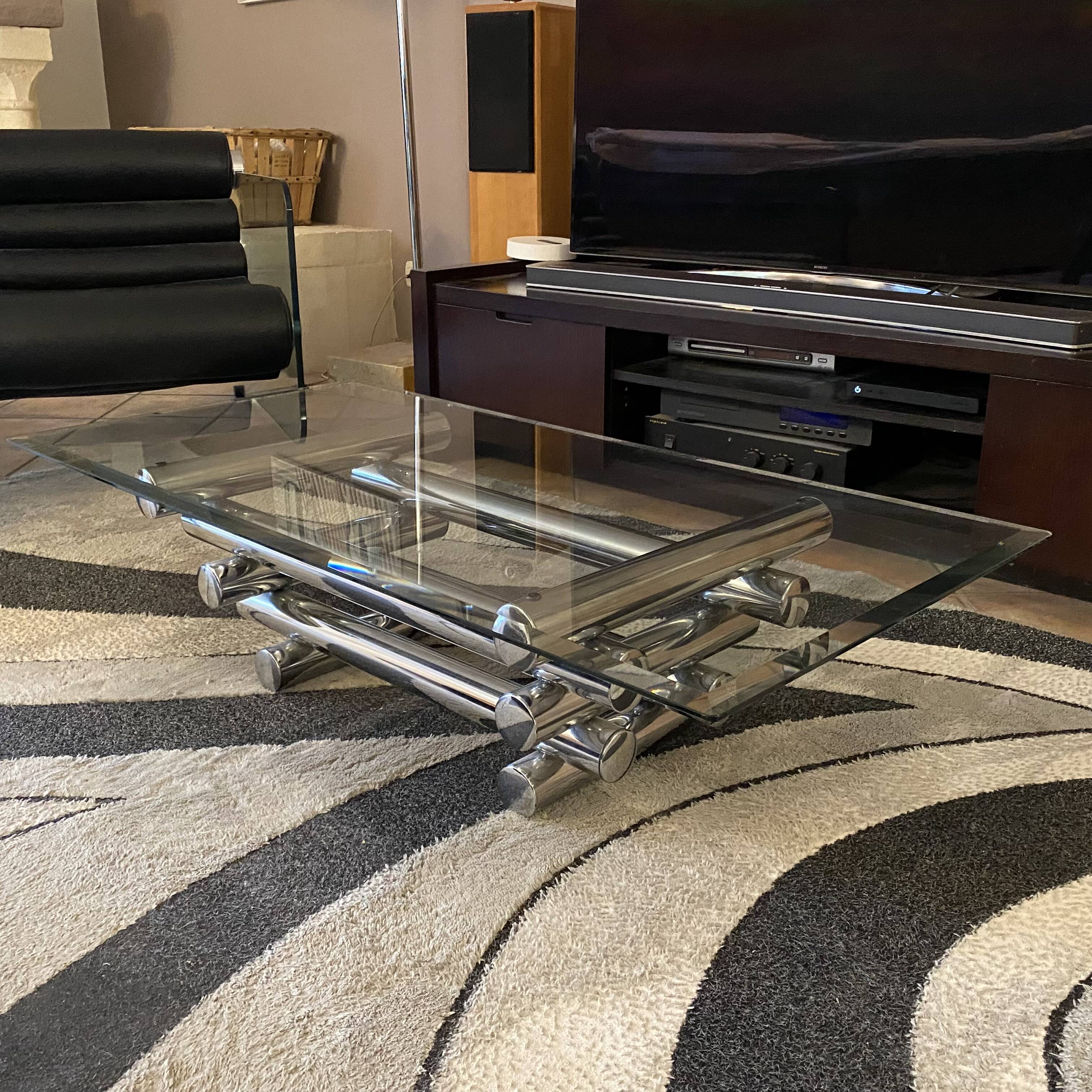 Roche Bobois coffee table. 1970. Space age.