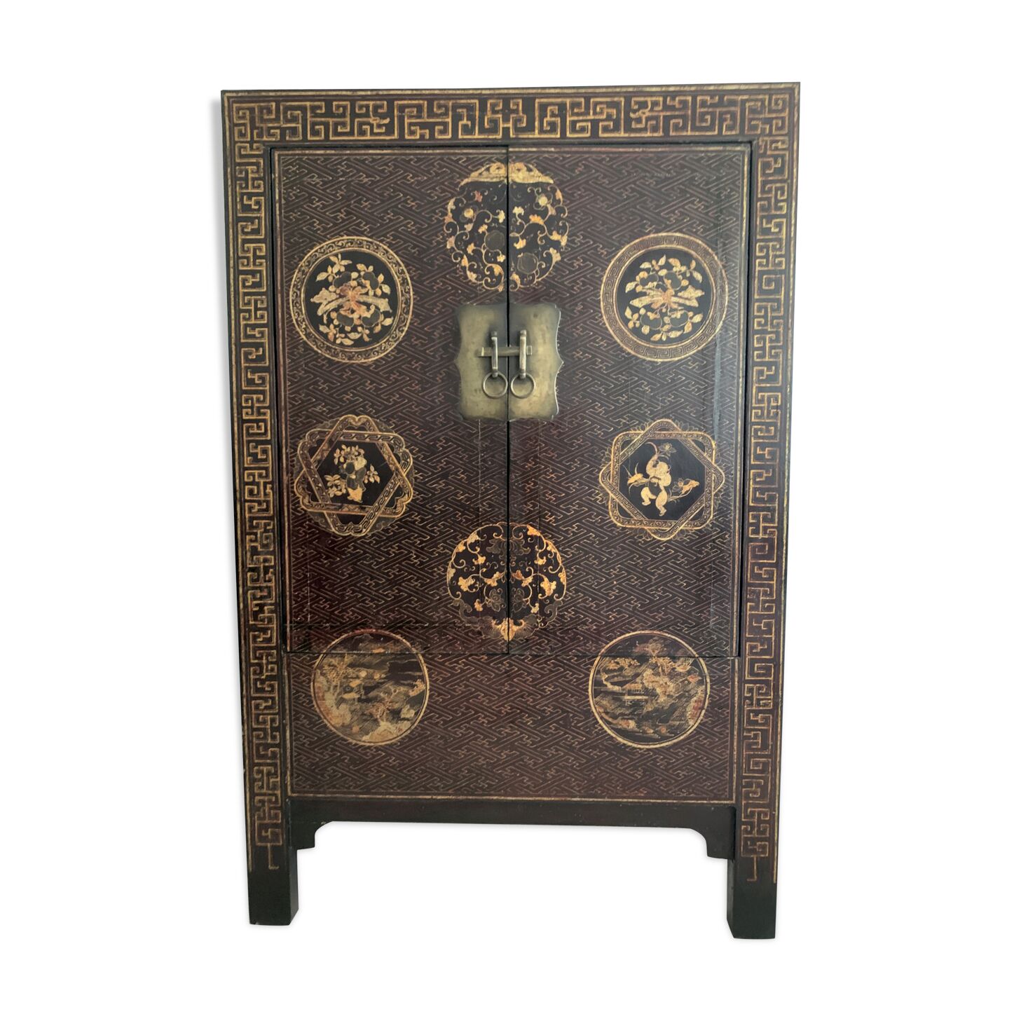 Chinese lacquered cabinet
