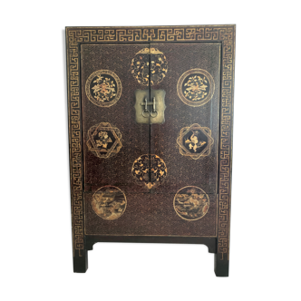 Chinese lacquered cabinet