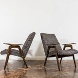 Armchairs by Jaroslav Šmídek for Jitona, Czechoslovakia, 1960s, Set of 2